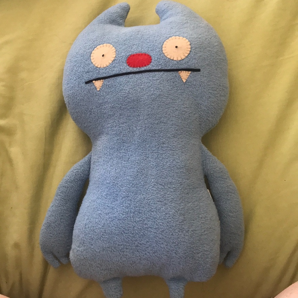 Blue Gato Deluxe uglydoll plush Rare